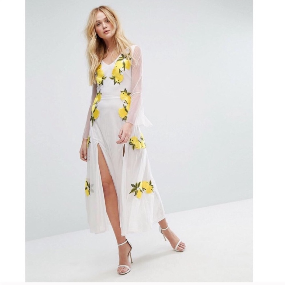 ISO MEDIUM AERYNE LEMON DRESS